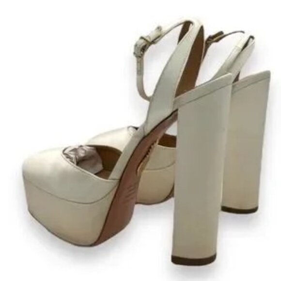 AQUAZZURA White Platform Pumps, Size 36 (Bridal/Wedding) - Picture 7 of 14